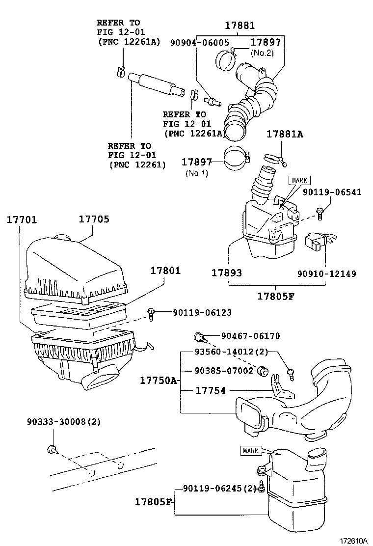  CAMRY |  AIR CLEANER