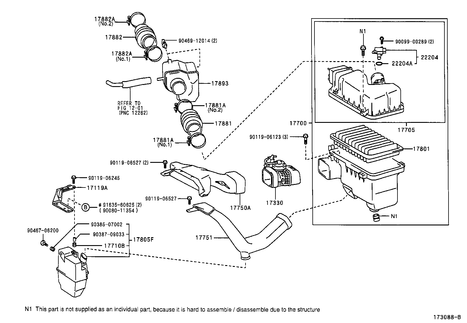  CAMRY |  AIR CLEANER
