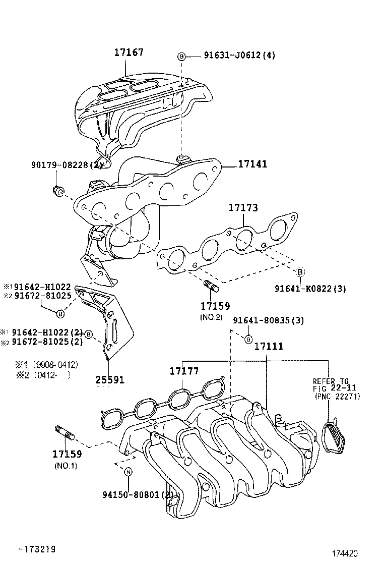  YARIS |  MANIFOLD