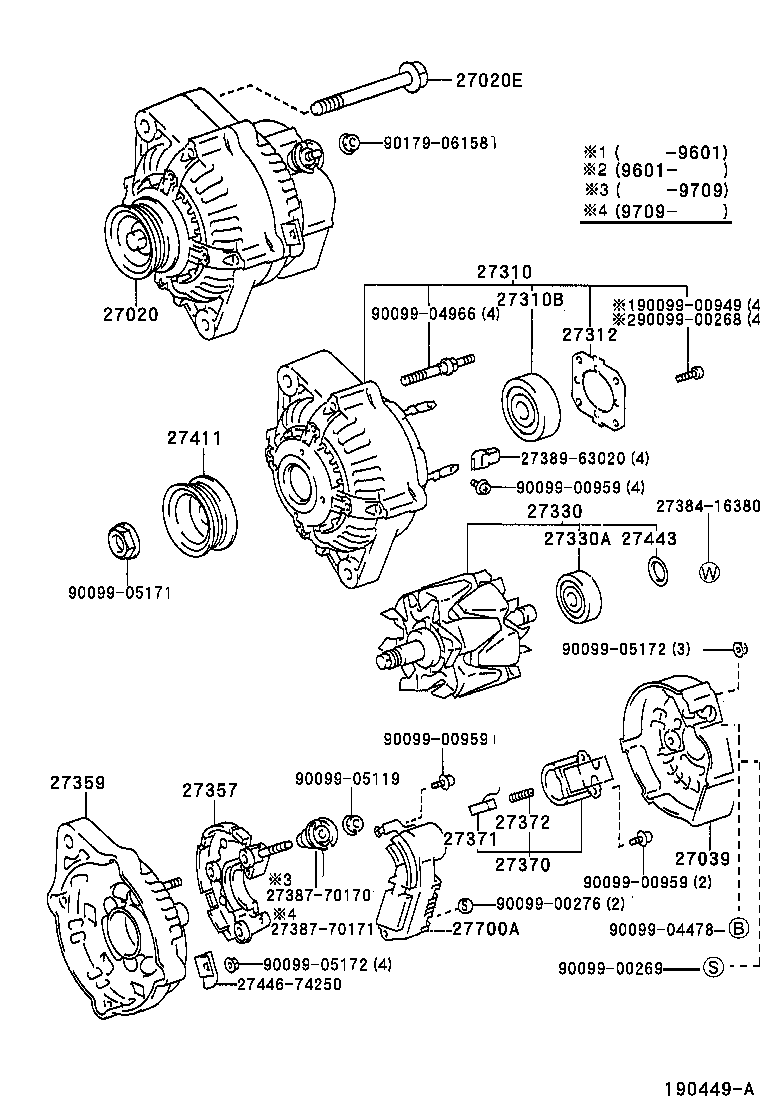  RAV4 |  ALTERNATOR