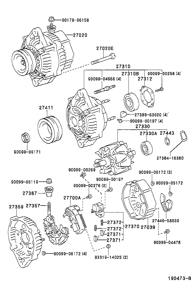  DYNA 200 |  ALTERNATOR