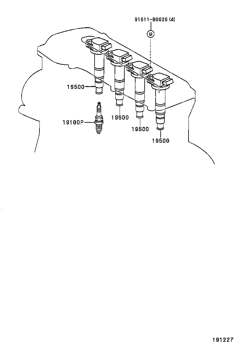  AVENSIS |  IGNITION COIL SPARK PLUG