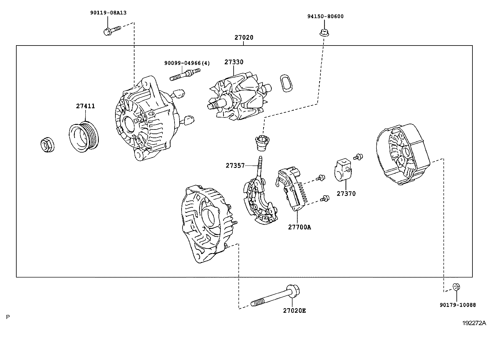  HIACE HIACE S B V |  ALTERNATOR