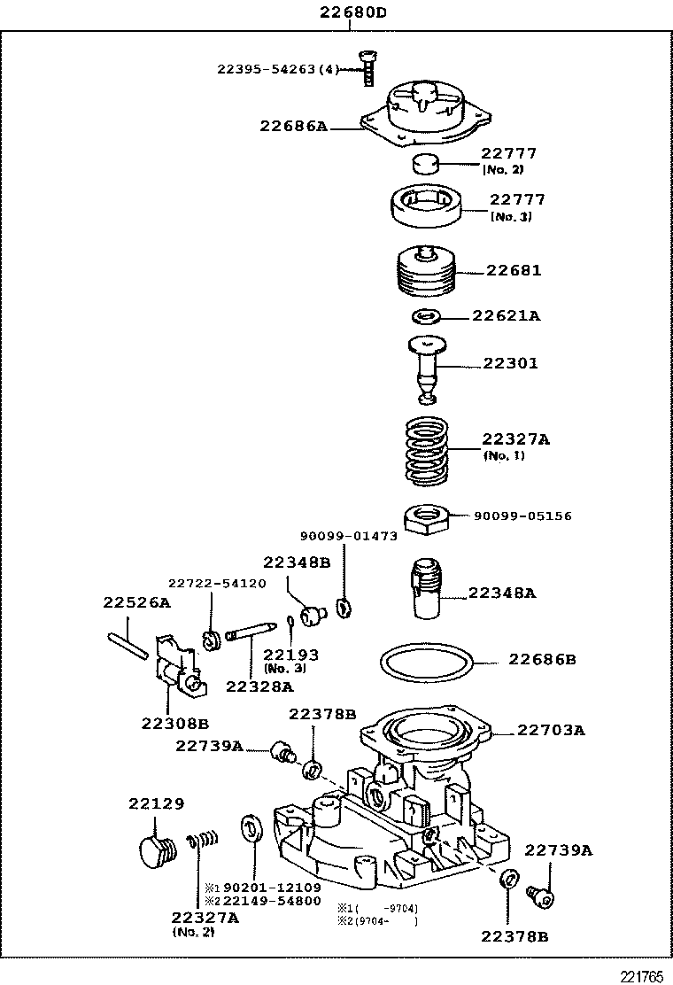  LAND CRUISER 70 |  INJECTION PUMP BODY