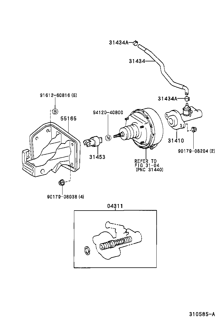  DYNA |  CLUTCH MASTER CYLINDER