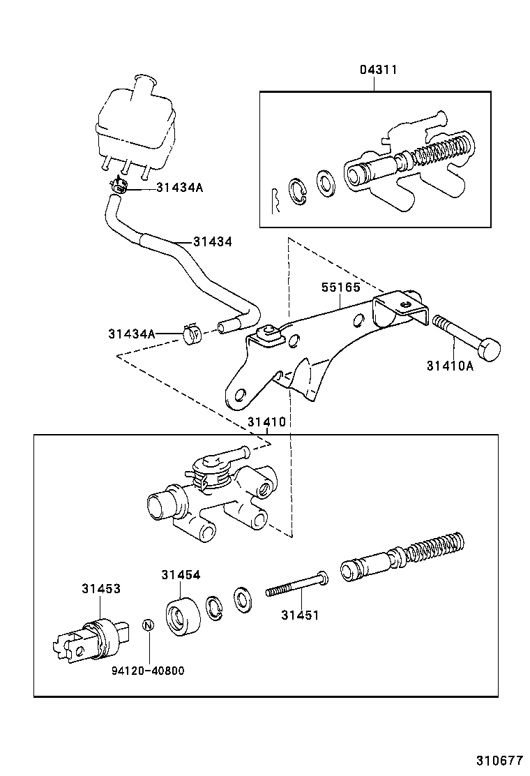  DYNA 200 |  CLUTCH MASTER CYLINDER