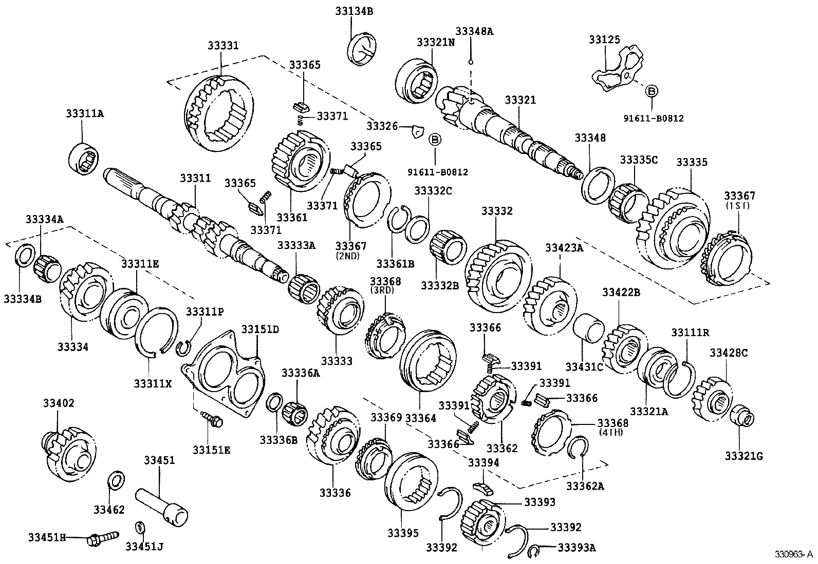  COROLLA |  TRANSMISSION GEAR MTM