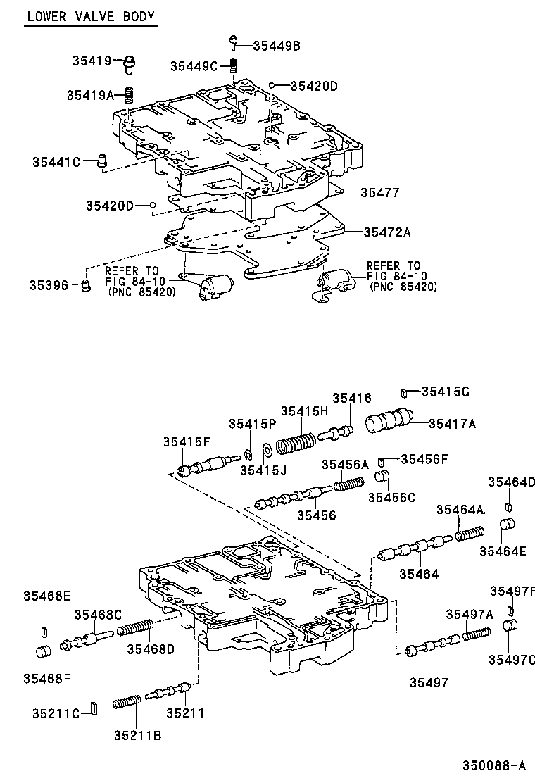  CAMRY |  VALVE BODY OIL STRAINER ATM