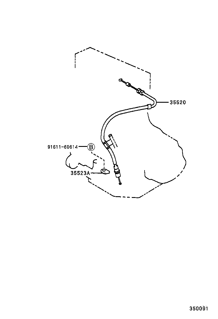  CAMRY |  THROTTLE LINK VALVE LEVER ATM