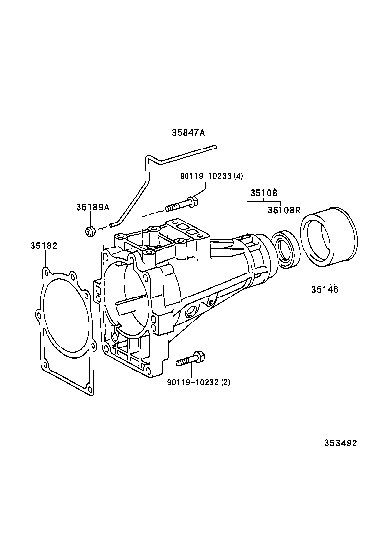  HIACE HIACE S B V |  EXTENSION HOUSING ATM