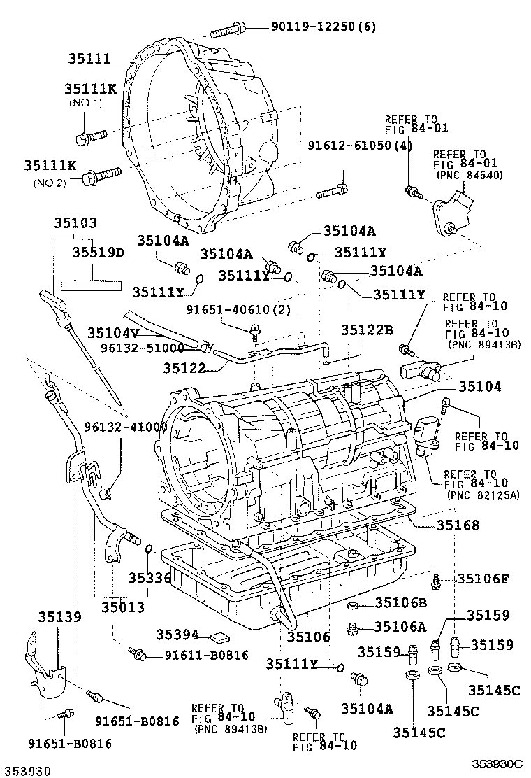  LAND CRUISER 100 |  TRANSMISSION CASE OIL PAN ATM