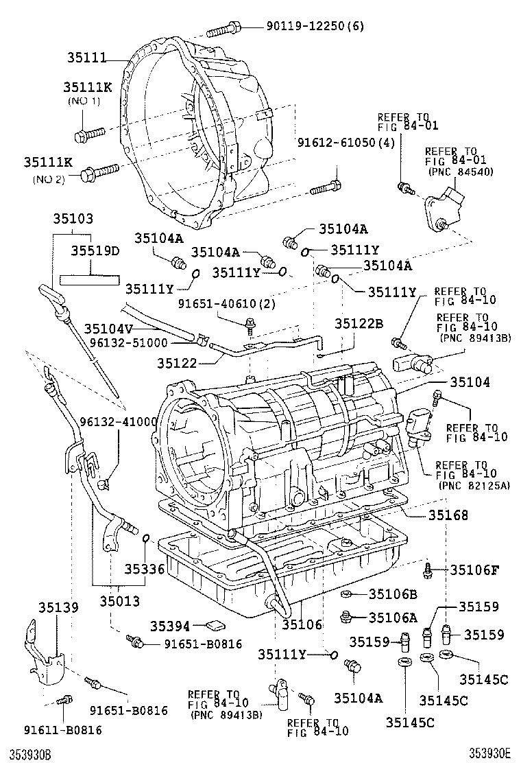  LAND CRUISER 100 |  TRANSMISSION CASE OIL PAN ATM