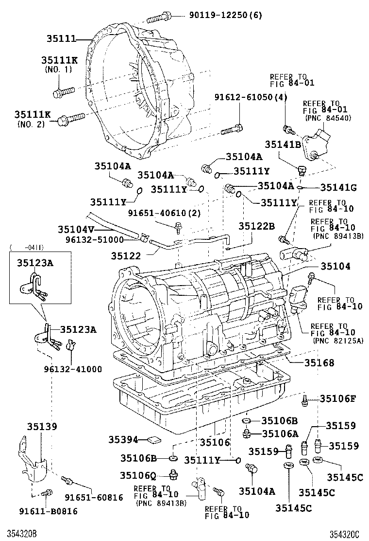  LAND CRUISER 100 |  TRANSMISSION CASE OIL PAN ATM