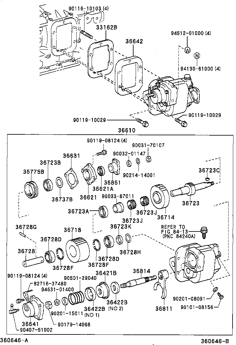  DYNA |  POWER TAKE OFF CASE GEAR