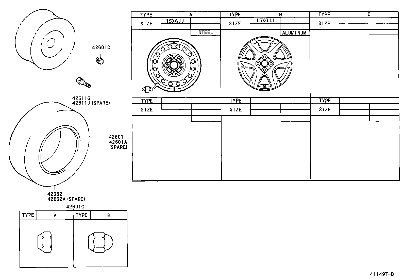  COROLLA VERSO |  DISC WHEEL WHEEL CAP