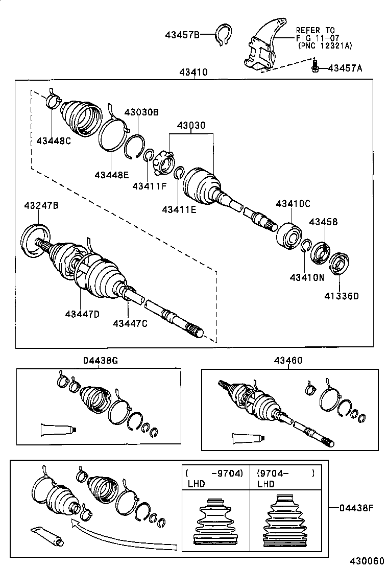  CAMRY |  FRONT DRIVE SHAFT