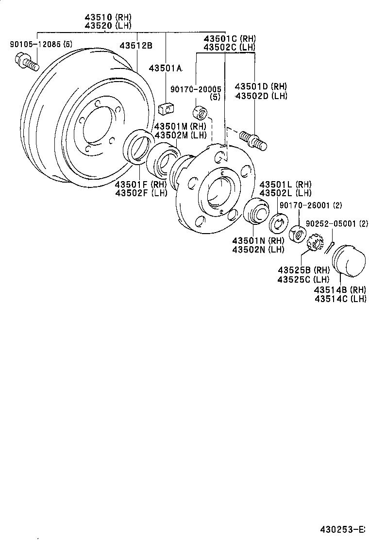  DYNA 200 |  FRONT AXLE HUB