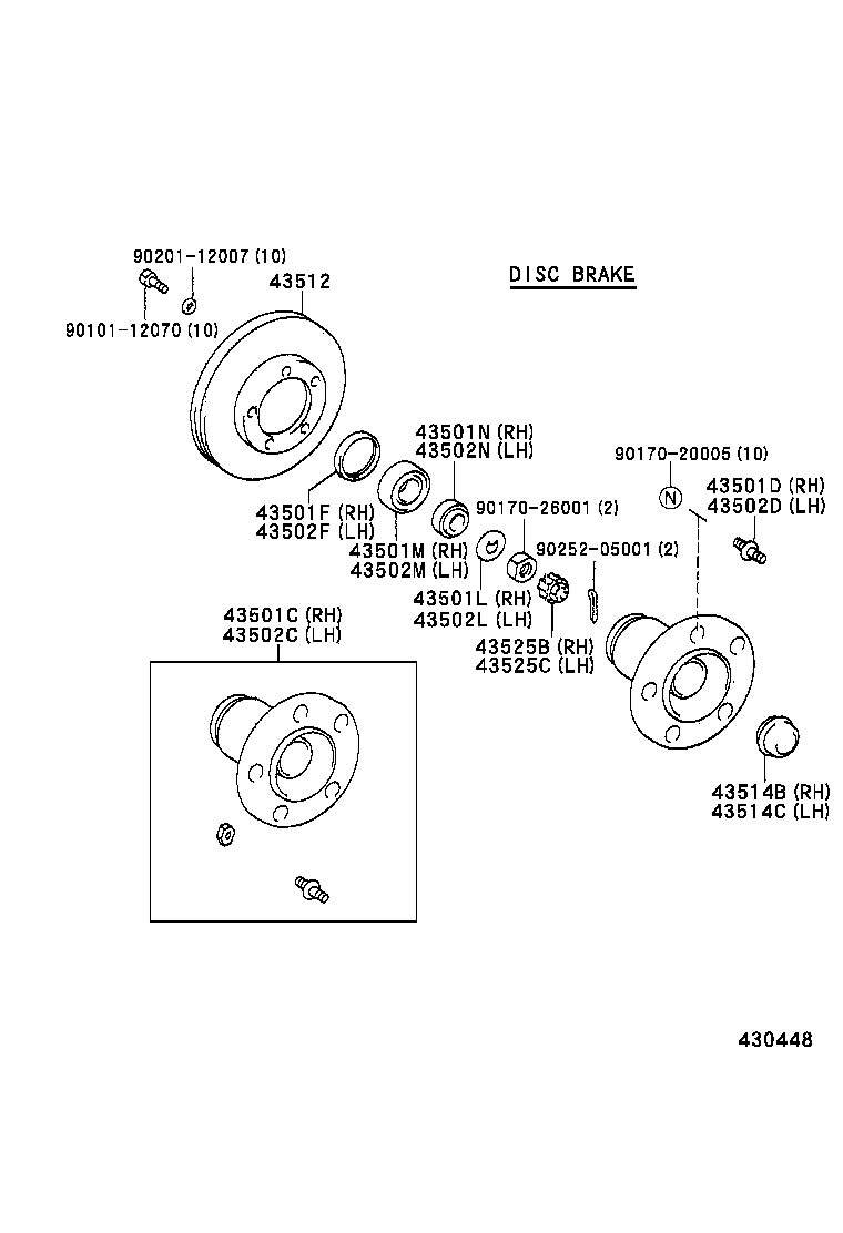  DYNA 200 |  FRONT AXLE HUB