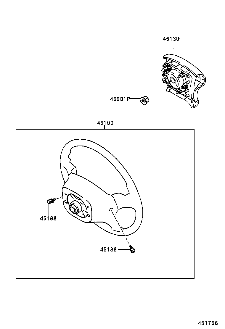  COROLLA |  STEERING WHEEL