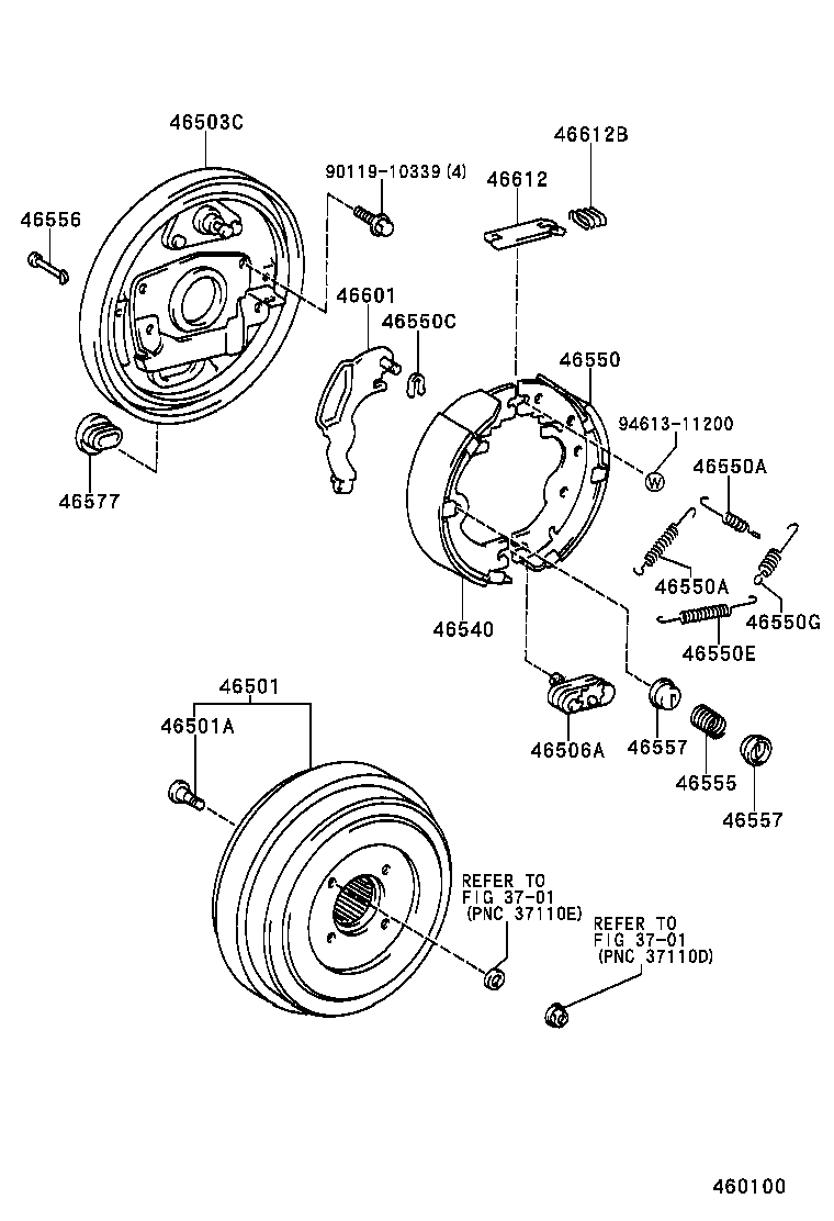  DYNA 200 |  PARKING BRAKE CABLE