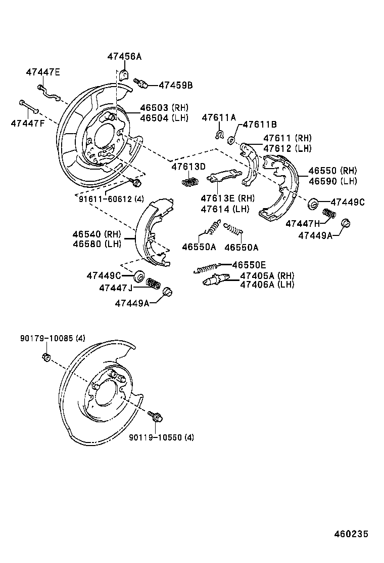  IS200 300 |  PARKING BRAKE CABLE