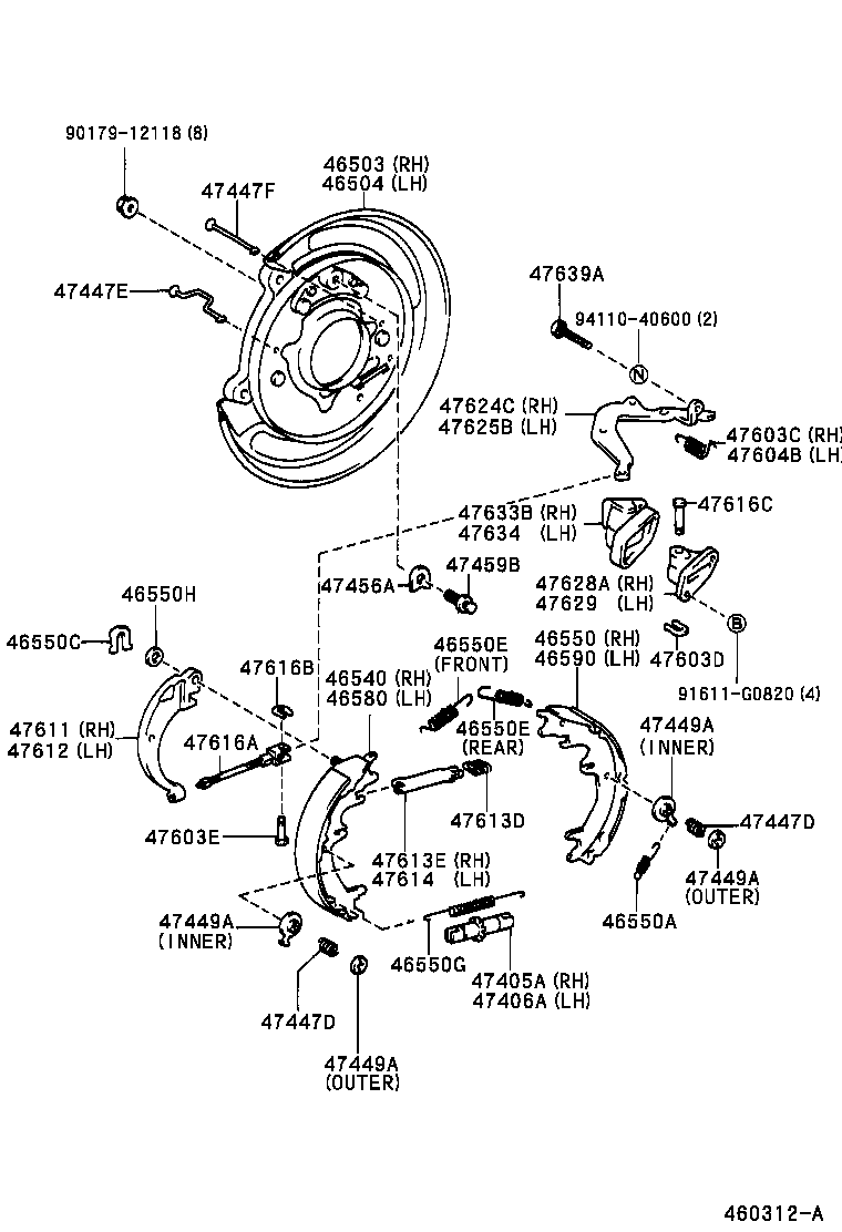  LAND CRUISER 70 |  PARKING BRAKE CABLE