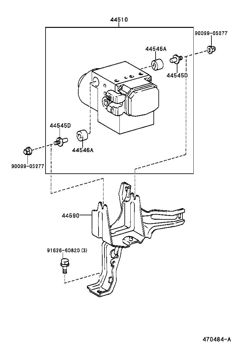  RAV4 |  BRAKE TUBE CLAMP