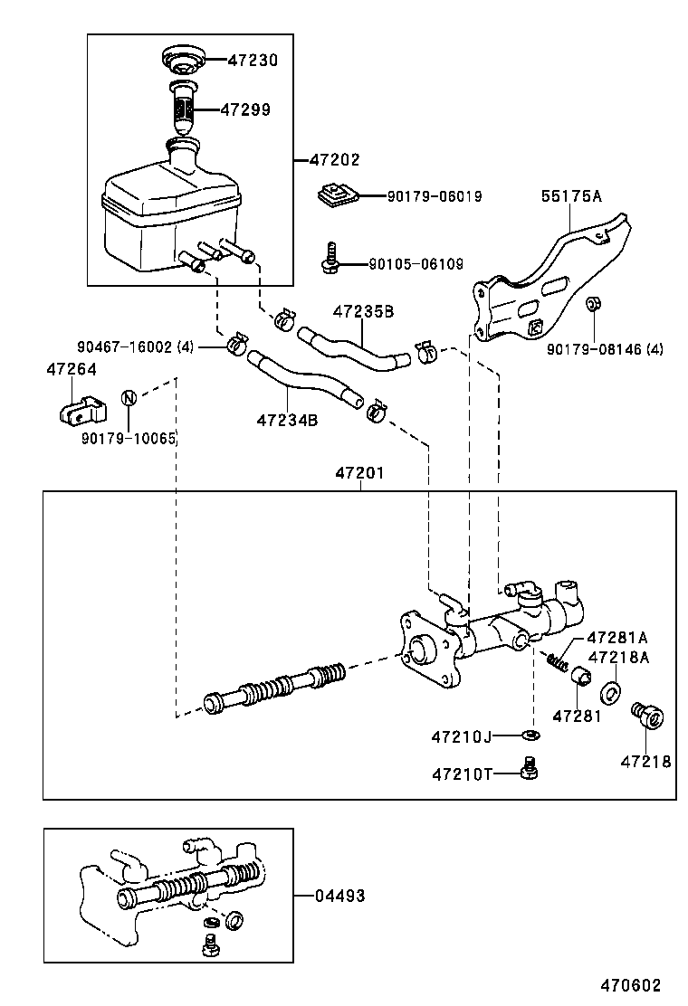  DYNA 100 |  BRAKE MASTER CYLINDER