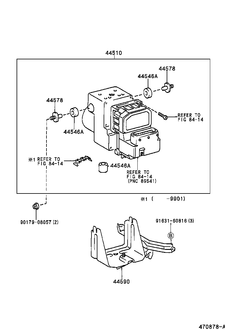  AVENSIS |  BRAKE TUBE CLAMP