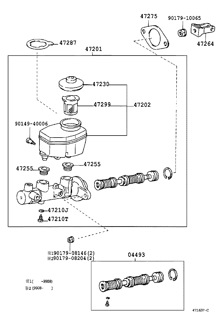  LAND CRUISER 70 |  BRAKE MASTER CYLINDER