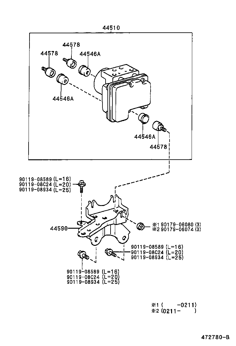  YARIS |  BRAKE TUBE CLAMP