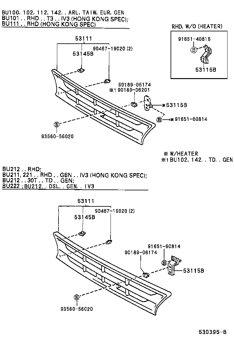  DYNA 200 |  RADIATOR GRILLE