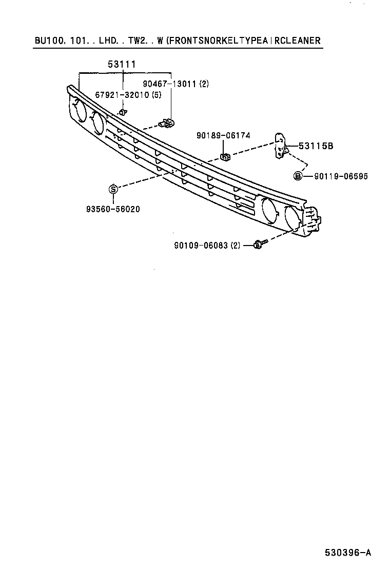  DYNA 200 |  RADIATOR GRILLE