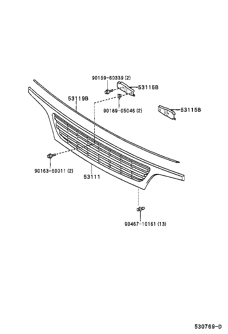  DYNA |  RADIATOR GRILLE