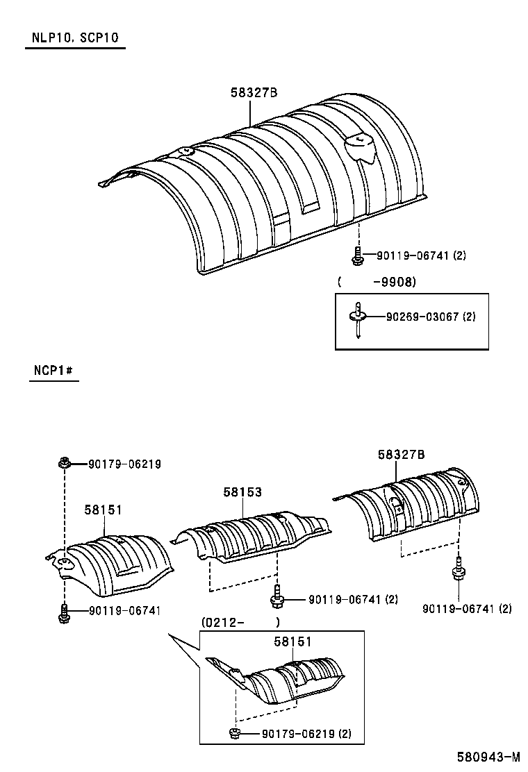  YARIS |  FLOOR INSULATOR