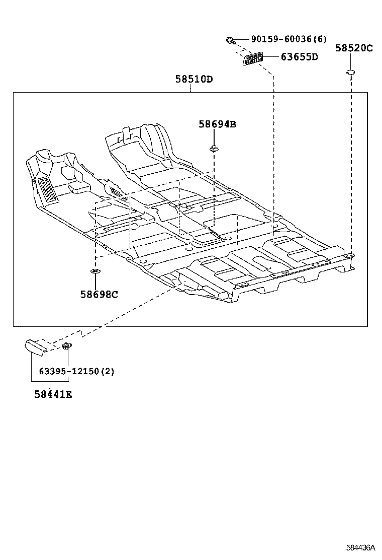  RX270 350 450H |  MAT CARPET