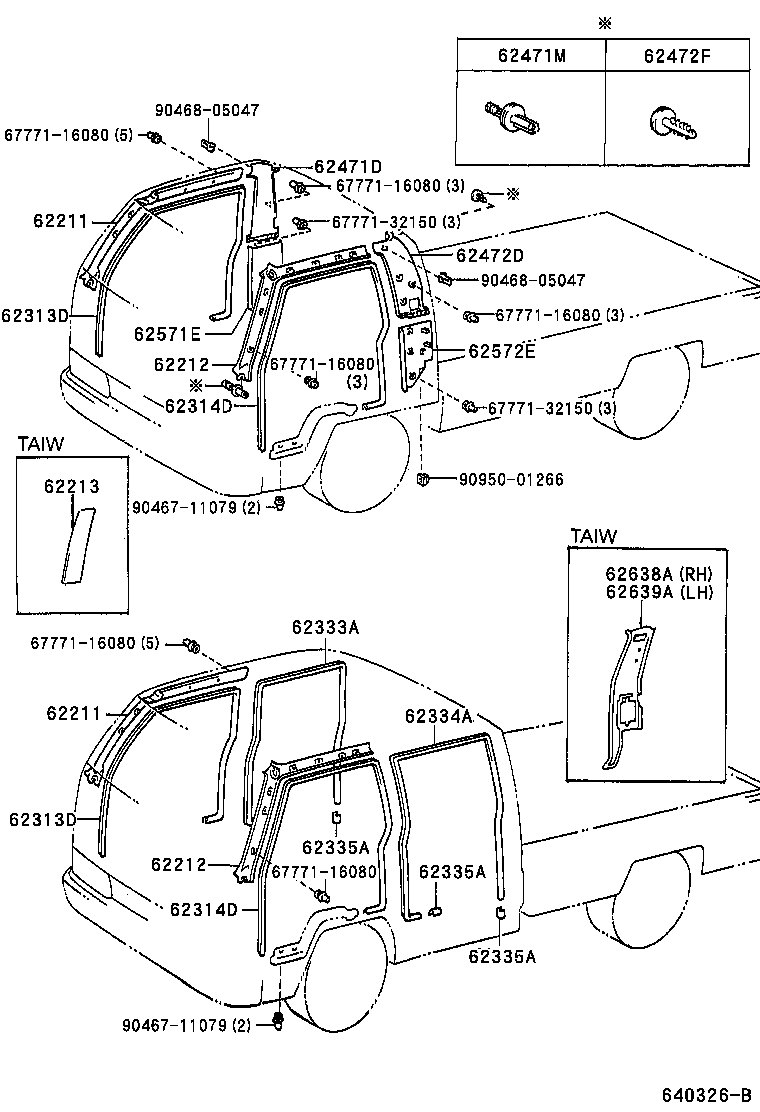  DYNA 200 |  INSIDE TRIM BOARD