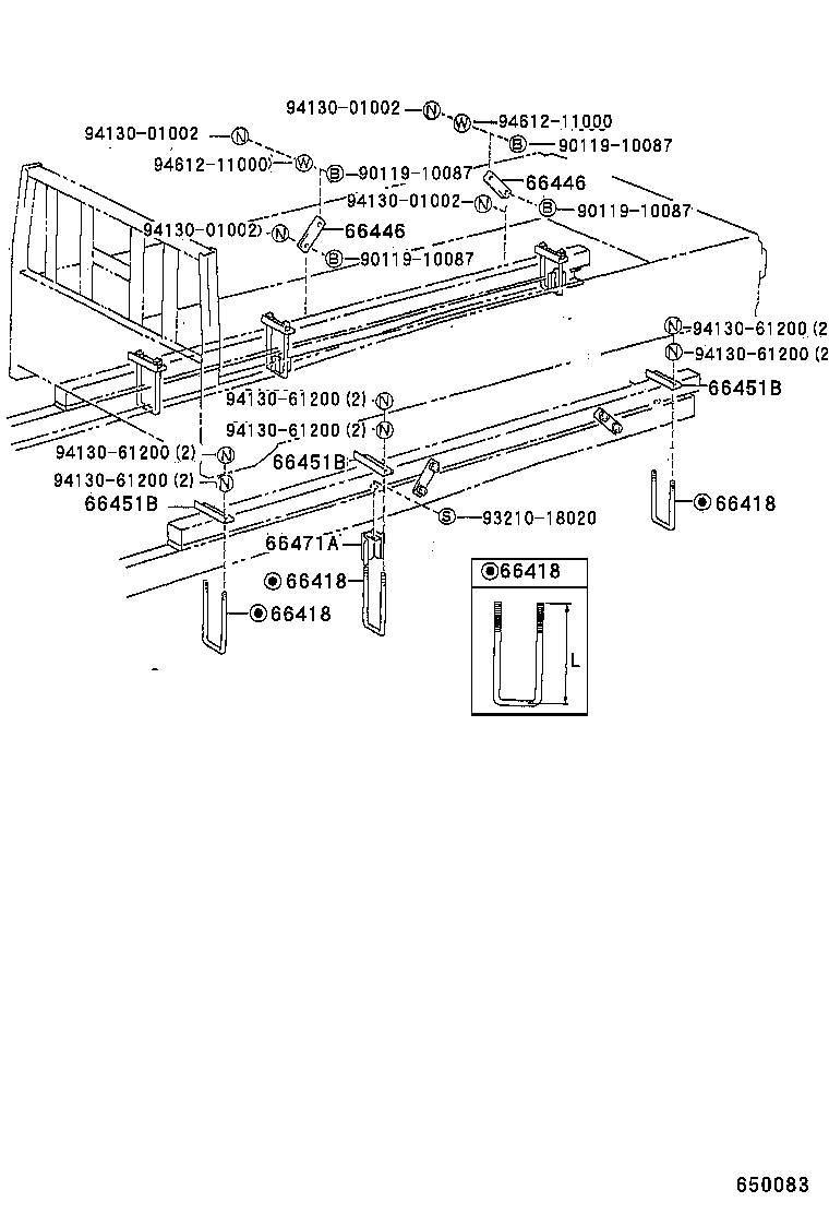  DYNA 200 |  REAR BODY MOUNTING