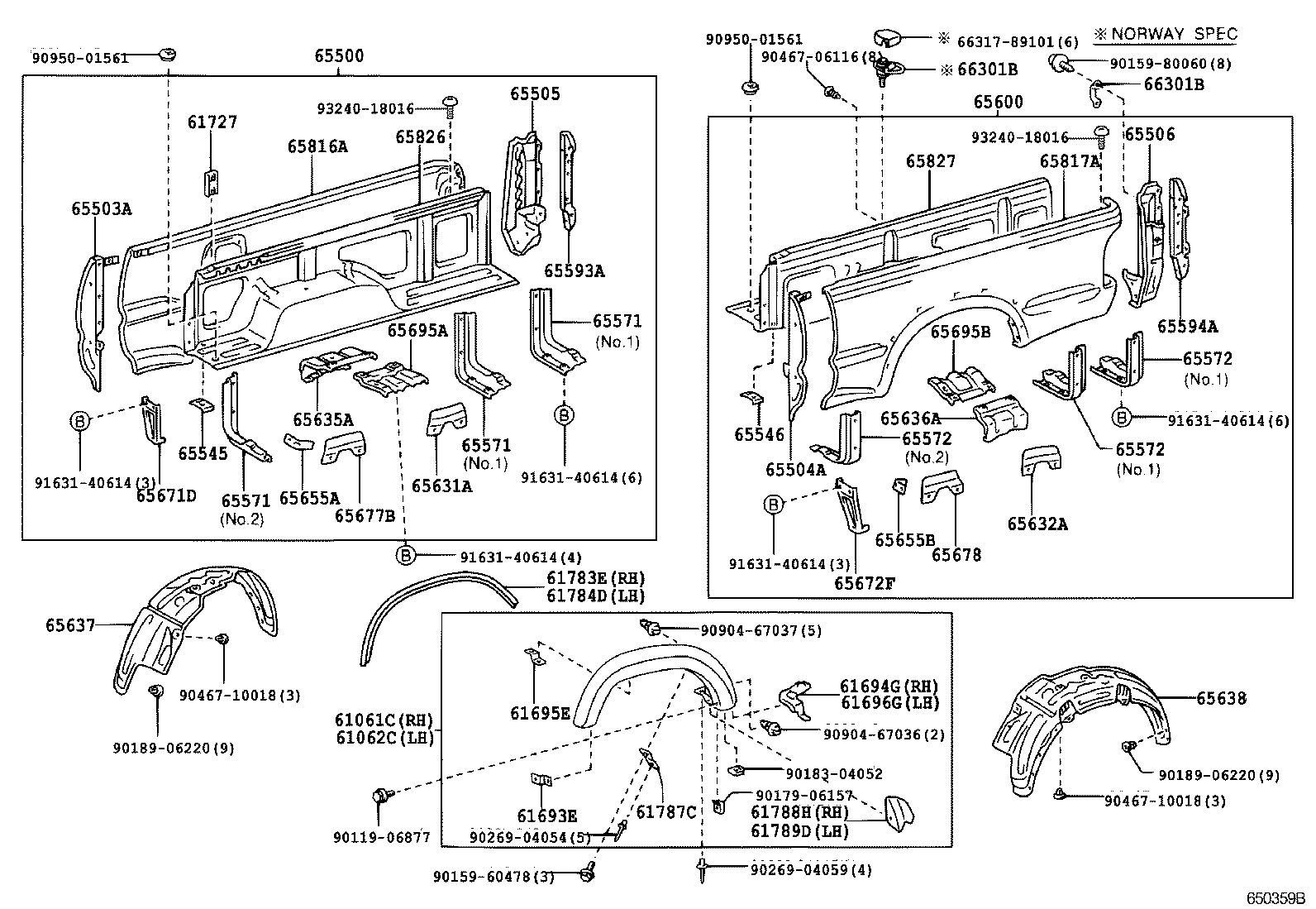  HILUX |  REAR BODY SIDE PANEL