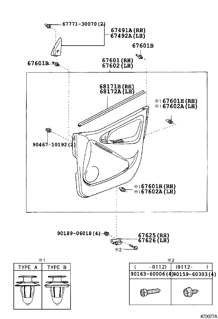  YARIS |  FRONT DOOR PANEL GLASS