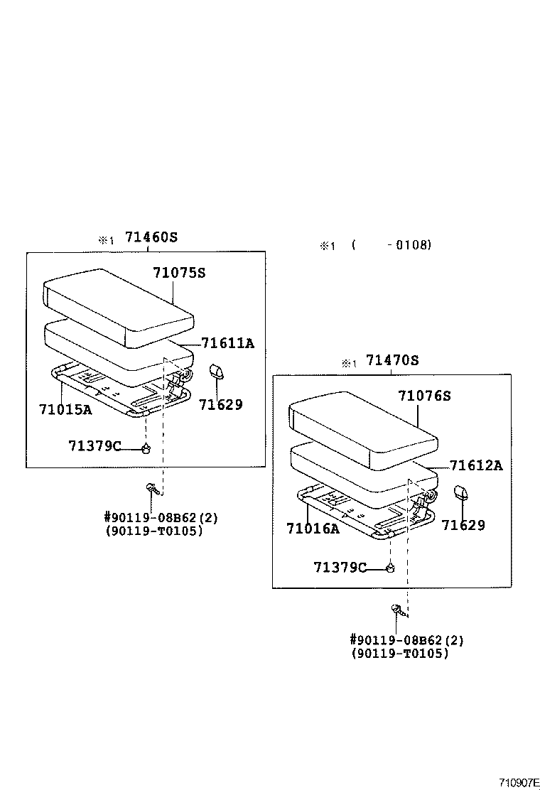  HILUX |  SEAT SEAT TRACK