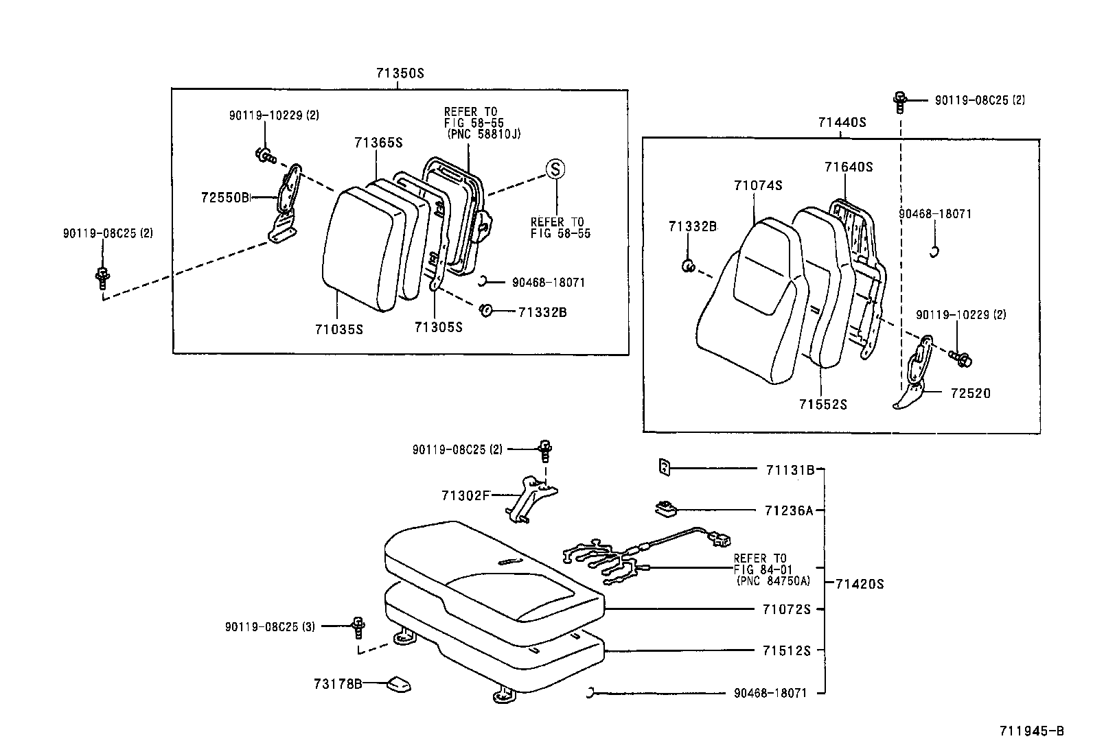  DYNA |  SEAT SEAT TRACK