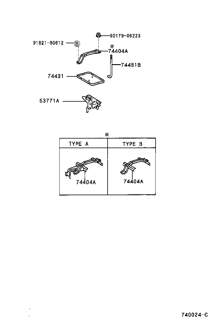  CAMRY |  BATTERY CARRIER