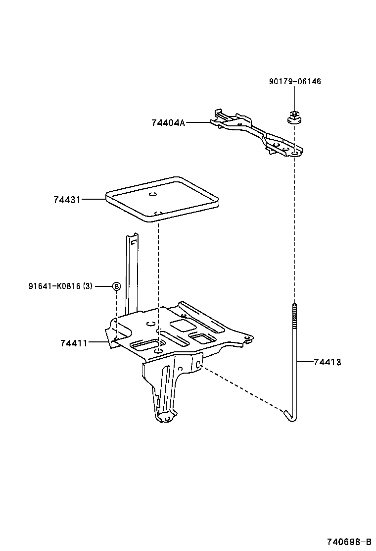  MR2 |  BATTERY CARRIER