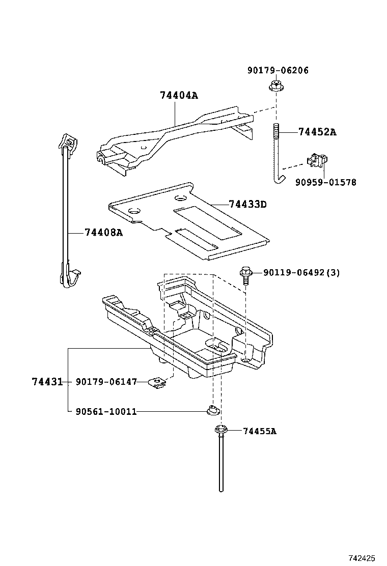  IS F |  BATTERY CARRIER