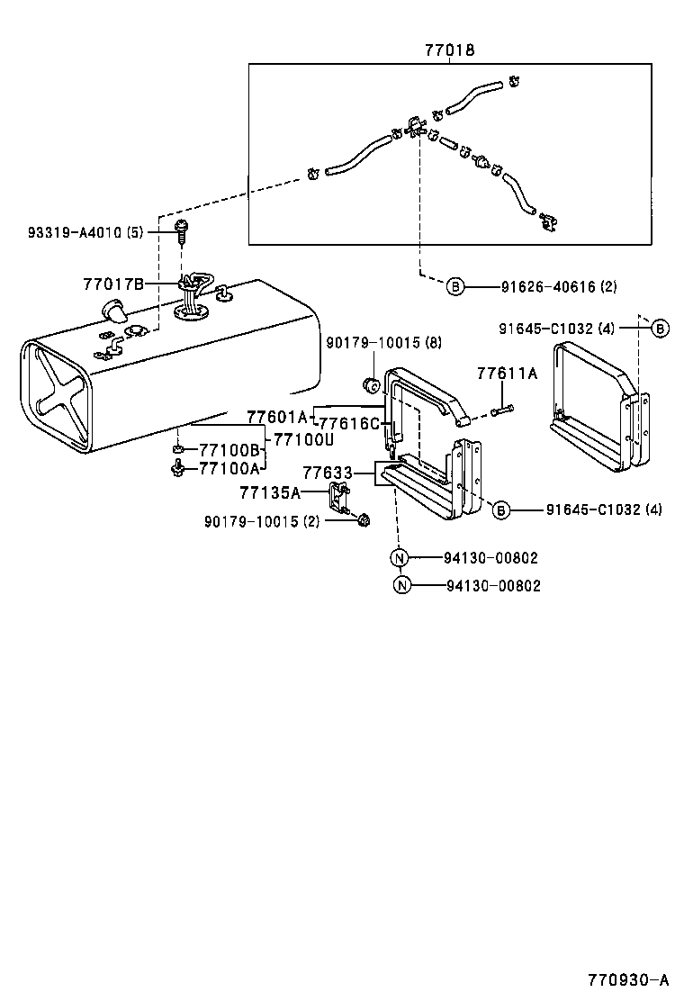  DYNA |  FUEL TANK TUBE