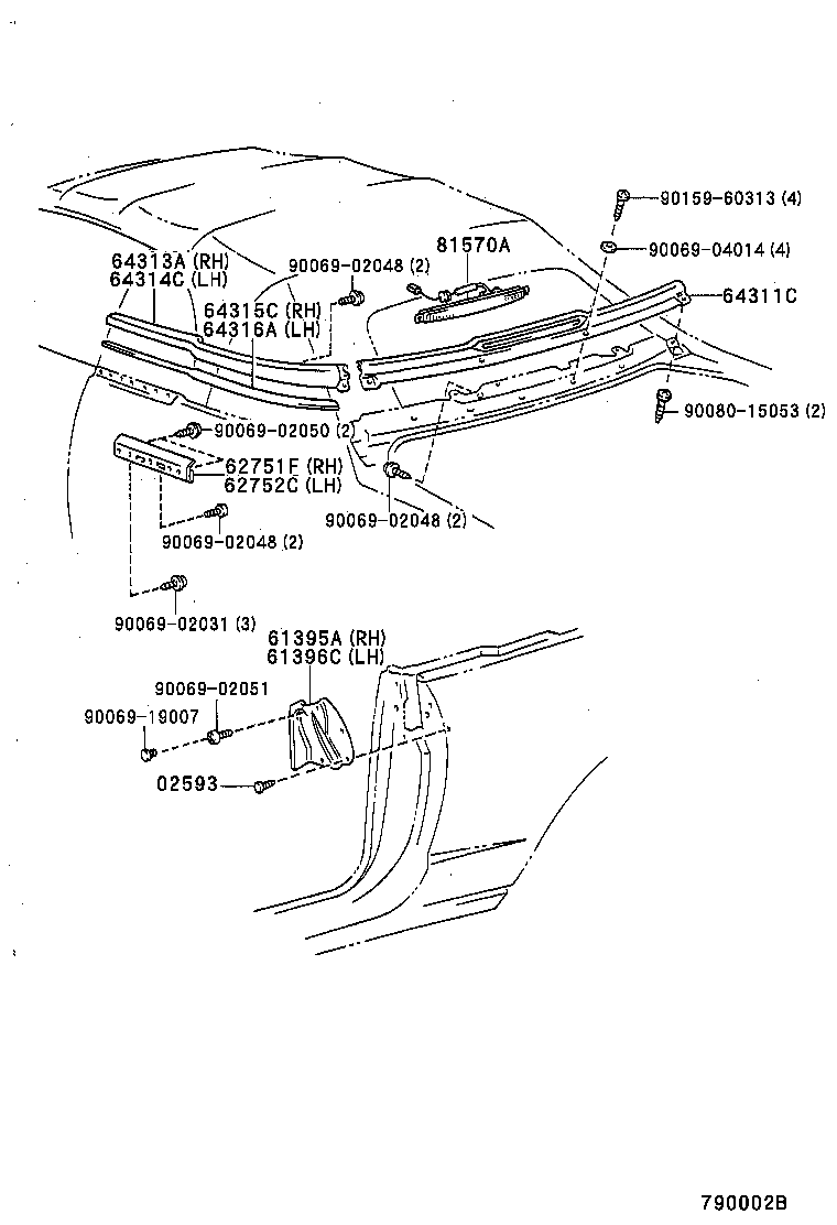  CELICA |  CONVERTIBLE PARTS