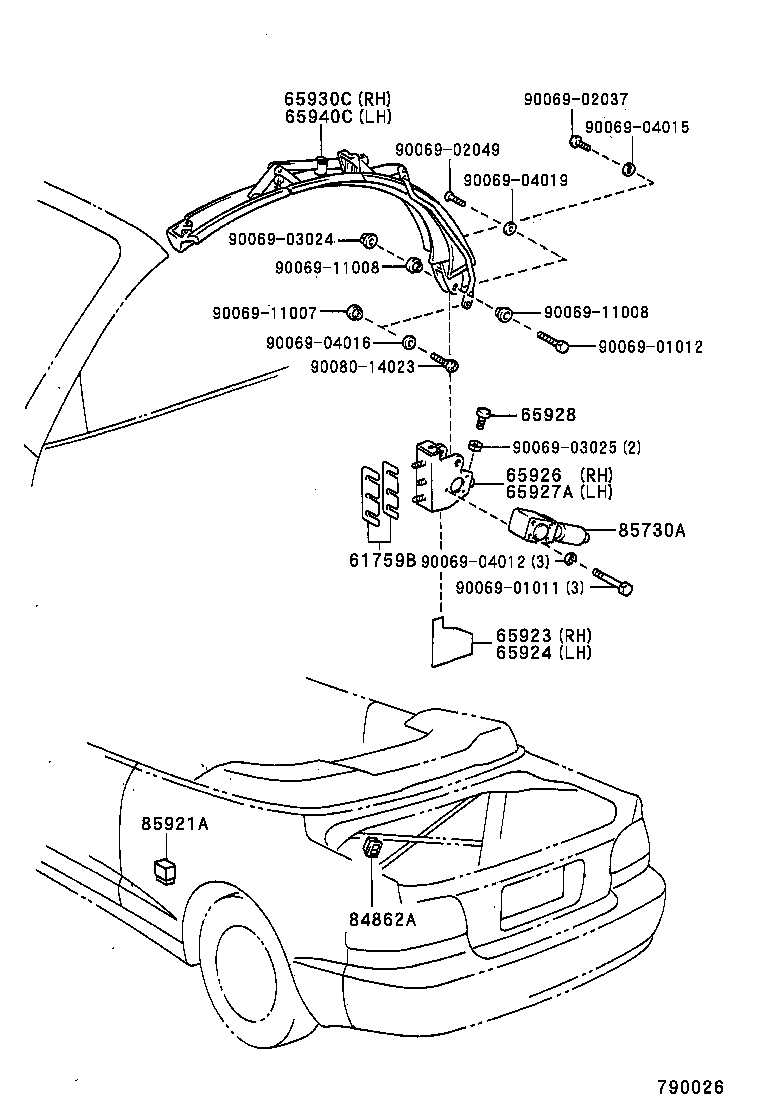  CELICA |  CONVERTIBLE PARTS