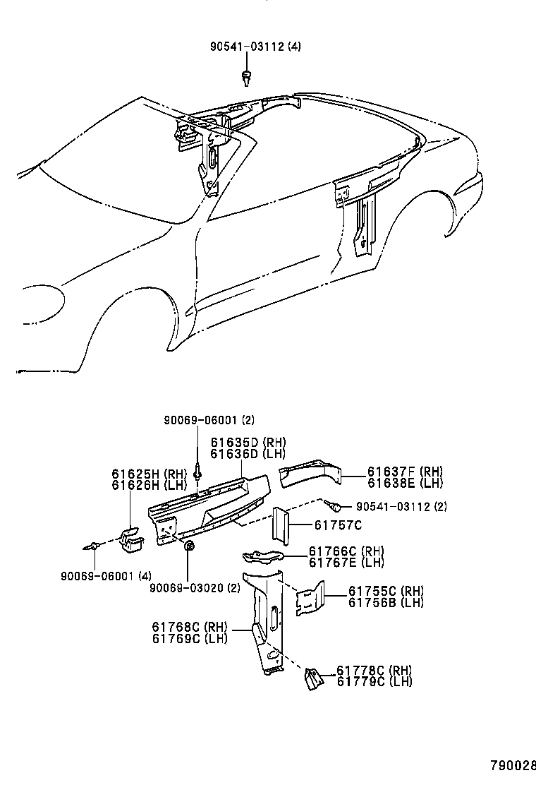  CELICA |  CONVERTIBLE PARTS