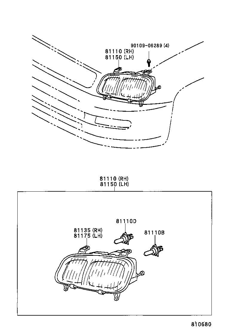  RAV4 |  HEADLAMP